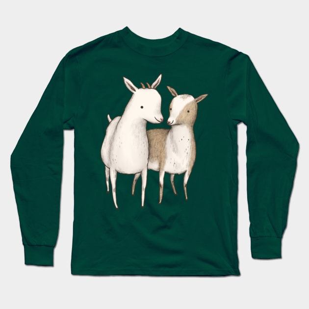 I Goat You Babe Long Sleeve T-Shirt by Sophie Corrigan